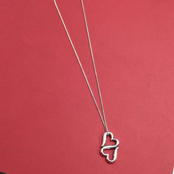 James Avery Silver Heart Pendant Necklace - Picture 2 of 6